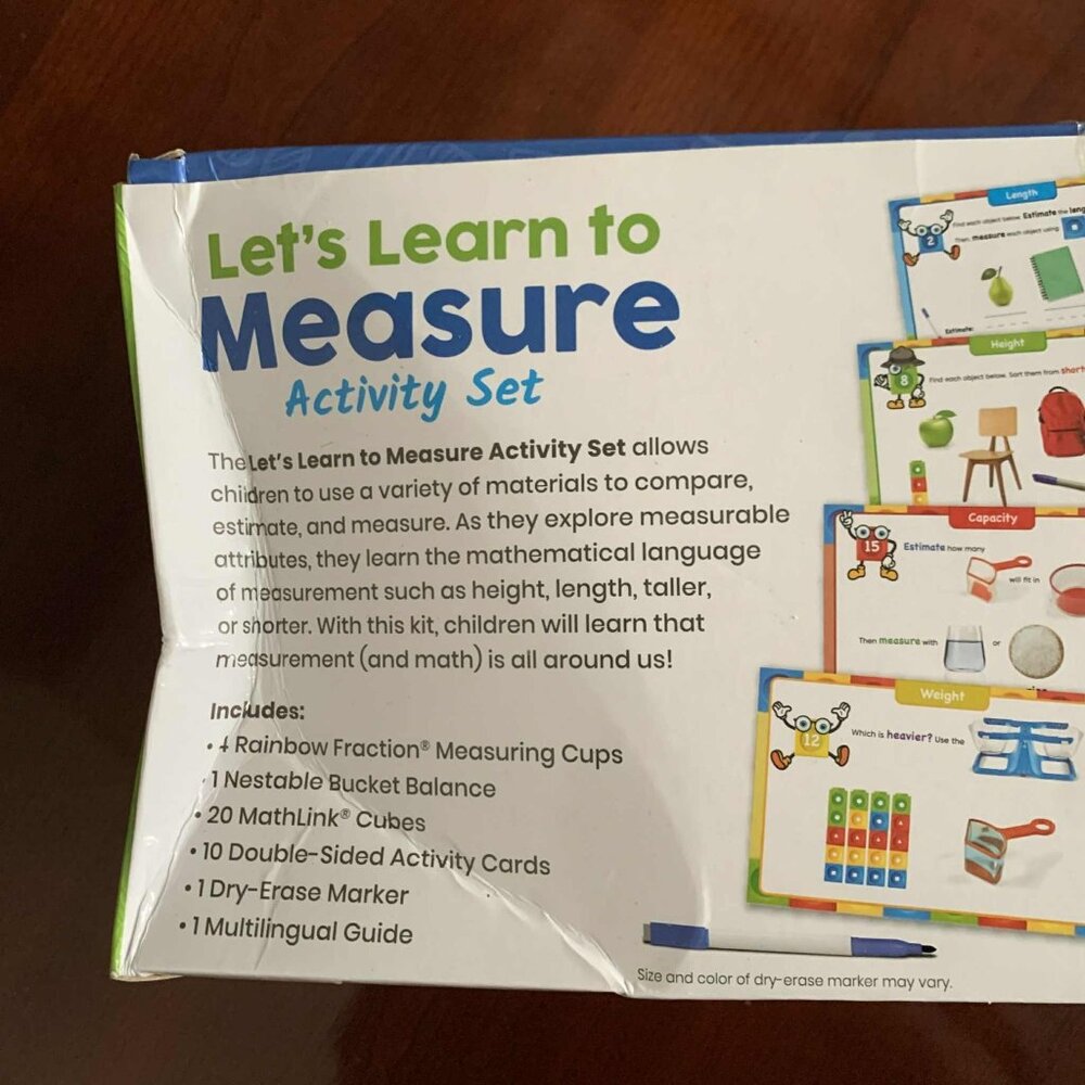 Hand2mind Let's Learn To Measure Activity Set - Picture 8 of 9